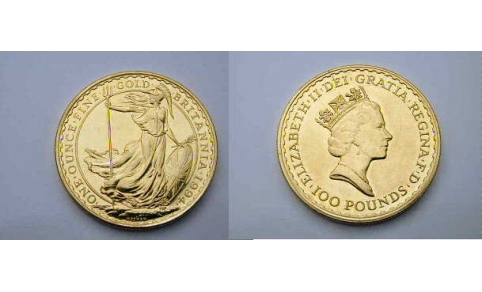Inghilterra, Elisabetta II, 100 Pounds 1991 FDC