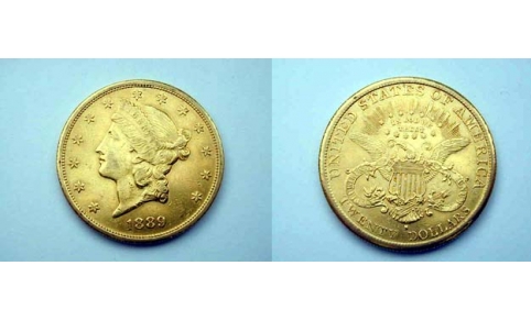Stati Uniti, 20 Dollari 1889 San Francisco (Liberty) SPL+