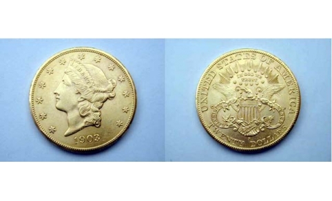 Stati Uniti, 20 Dollari 1903 San Francisco SPL