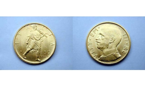 50 Lire 1932 X qFDC