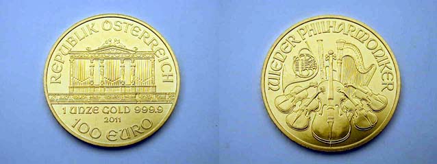 Austria, 100 Euro Filarmonica 2014 FDC