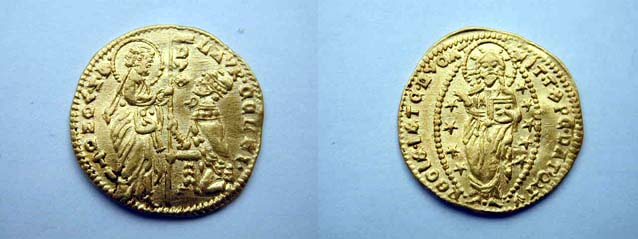 Venezia, Lorenzo Celsi - Ducato 1361-65 SPL+/qFDC
