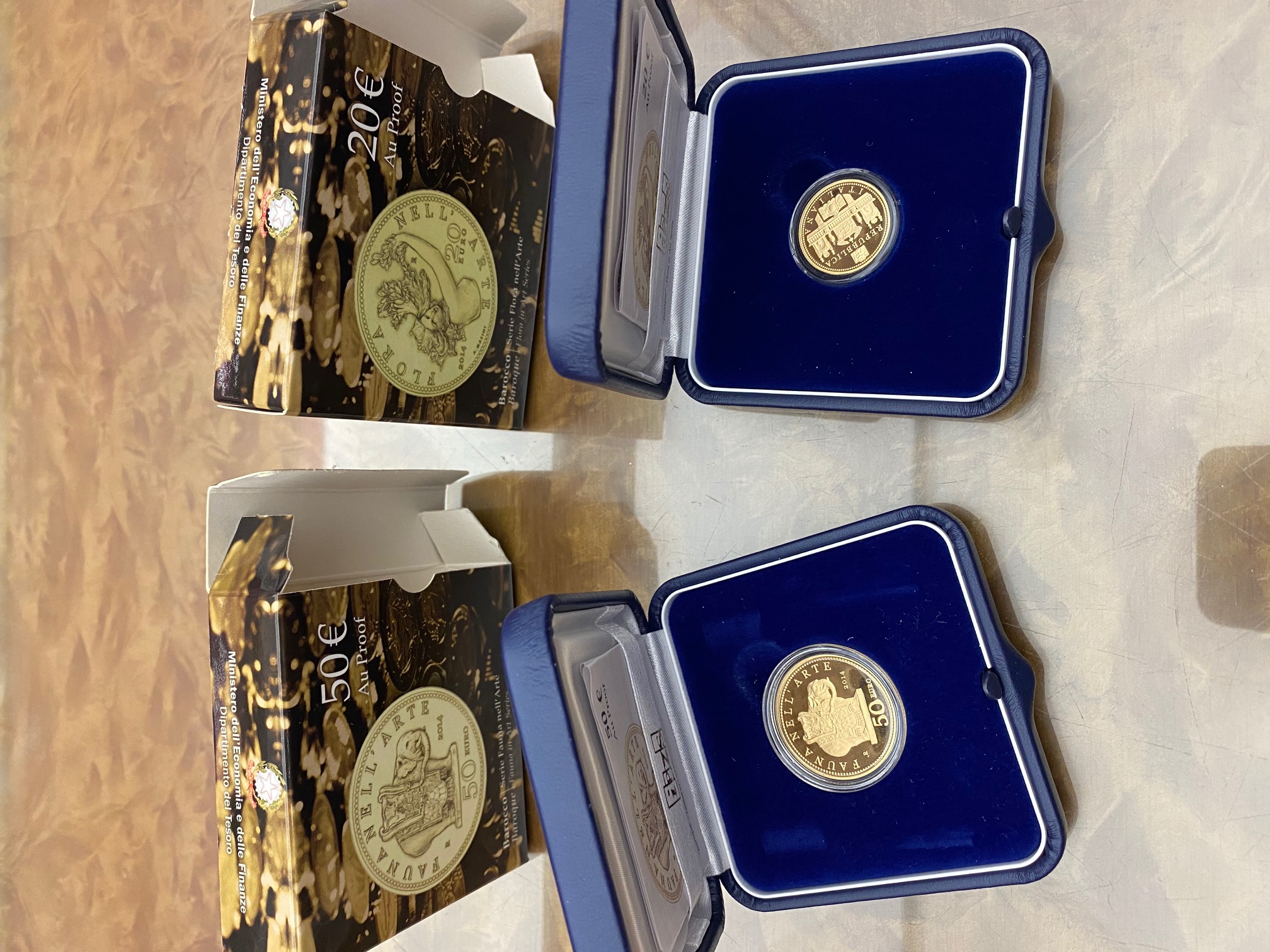 2014 50 + 20 Euro "Flora e Fauna - Barocco" FS