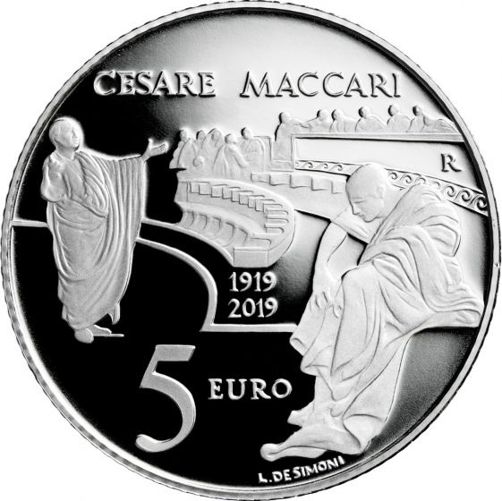 2019 5 Euro Cesare Maccari FS