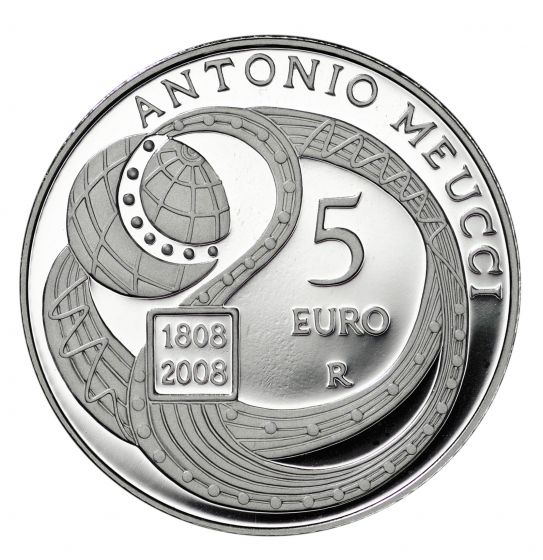 2008 10 Euro Antonio Meucci FDC