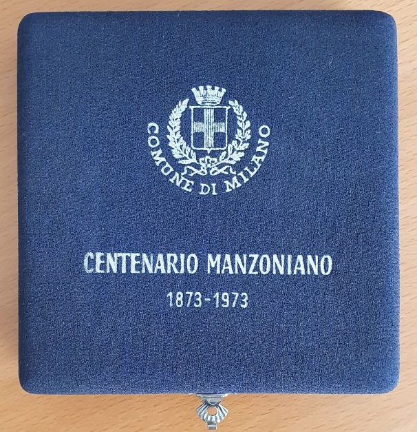 Italy, Centenario Manzoniano Comune di Milano, 1973