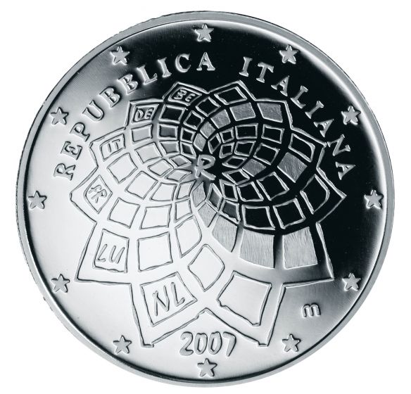 2007 10 Euro Trattati di Roma FDC